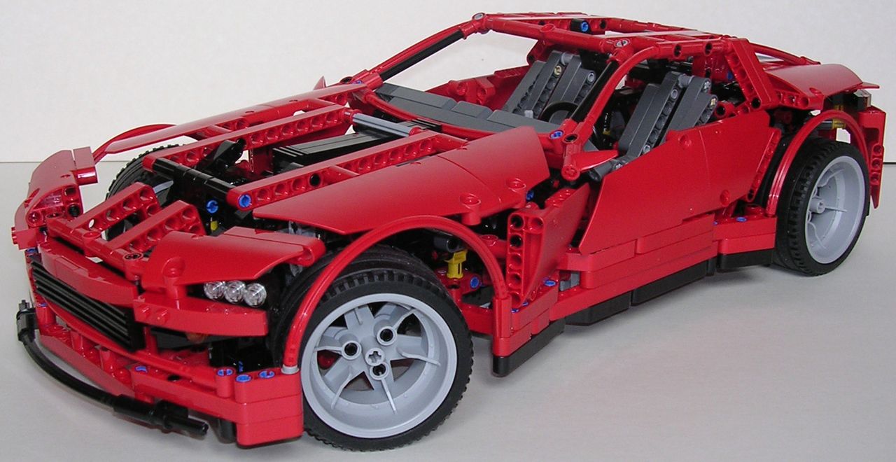  Review Lego Technic #8070 Supercar