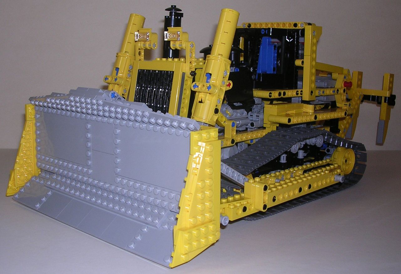 Lego technic bulldozer deals 8275