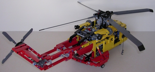 Lego Technic 9396 Helicoptere de secours