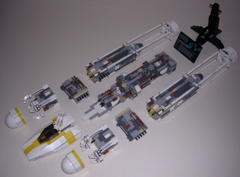 Lego Star Wars UCS 10134 Y-Wing Starfighter