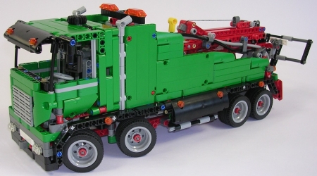 Lego Technic 42008 Camion remorqueur