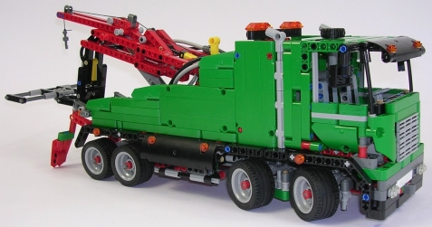 Lego Technic 42008 Camion remorqueur