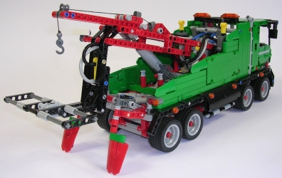 Lego Technic 42008 Camion remorqueur