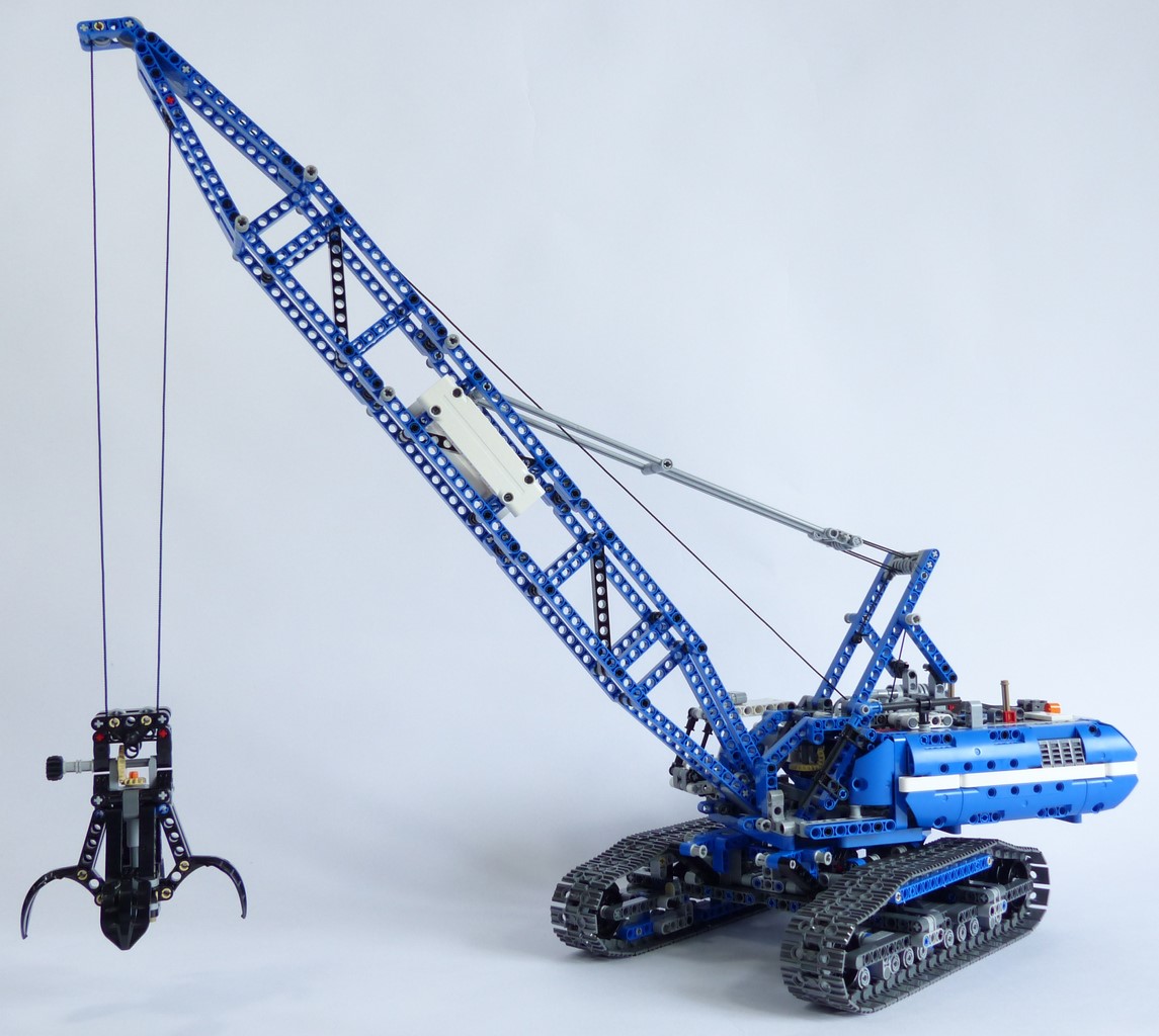  Review Lego Technic #42042 Grue treillis sur chenilles