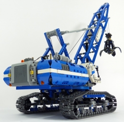 Lego Technic 42042 Grue treillis sur chenilles