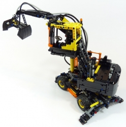 Lego Technic 42053 Pelle sur pneus Volvo EW160E