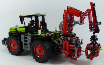 Lego Technic 42054 Tracteur Claas Xerion 5000 Trac VC