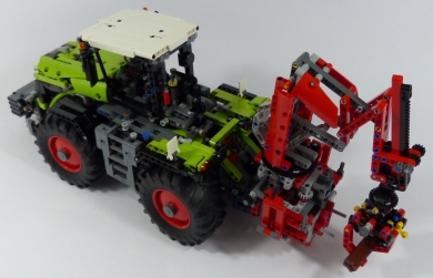 Lego Technic 42054 Tracteur Claas Xerion 5000 Trac VC