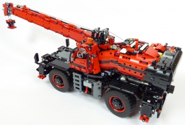 LEGO Technic 42082 pas cher, La grue tout-terrain