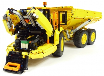 Lego Technic 42114 Tombereau articule Volvo A60H