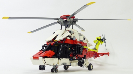 Lego Technic 42145 Helicoptere de secours Airbus H175