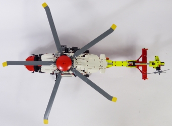 Lego Technic 42145 Helicoptere de secours Airbus H175