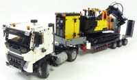 Camion Volvo FMX et excavatrice EC230 #42175