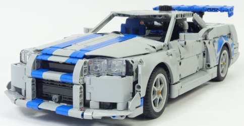 Lego Technic 42210 Fast and Furious Nissan Skyline R34 GTR