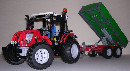 Lego Technic 8063 Tracteur avec remorque