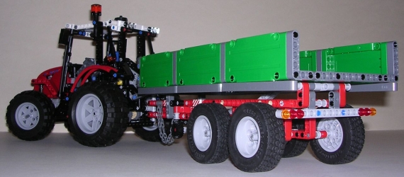 Lego Technic 8063 Tracteur avec remorque