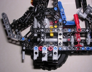 Lego Technic 8063 Tracteur avec remorque