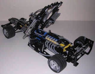 Lego Technic 8458 Formule 1 Silver Champion