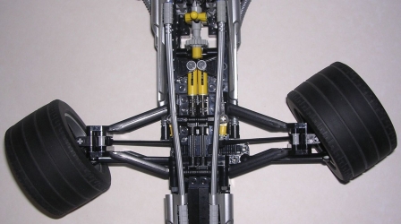 Lego Technic 8458 Formule 1 Silver Champion