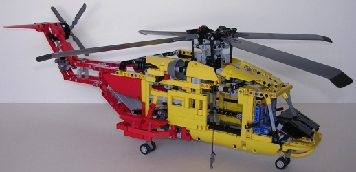 Lego Technic 9396 Helicoptere de secours