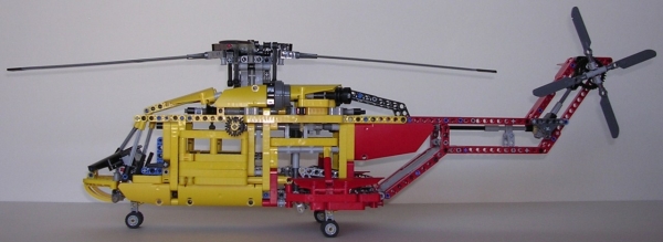 Lego Technic 9396 Helicoptere de secours