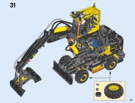 Pelle sur pneus Volvo EW160E #42053