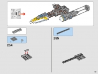 Y-Wing Starfighter #75181