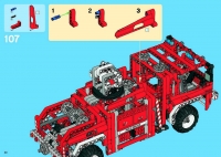 Camion de pompiers #8289